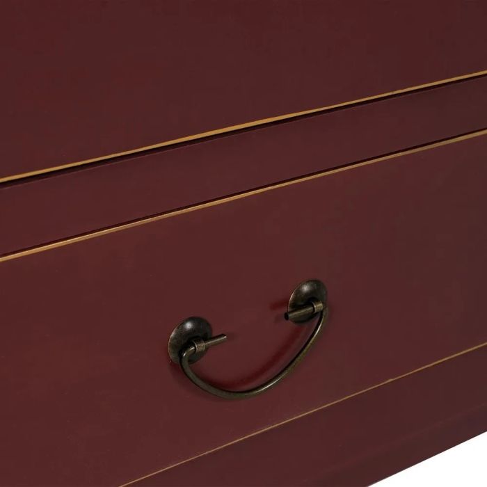 Armario Color Teja Madera Abeto, 100 X 45 X 160 Cm