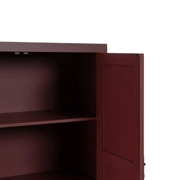 Armario Color Teja Madera Abeto, 100 X 45 X 160 Cm