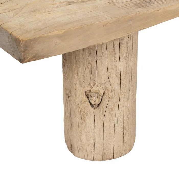 Banco Natural Madera Olmo, 180 X 38 X 50 Cm