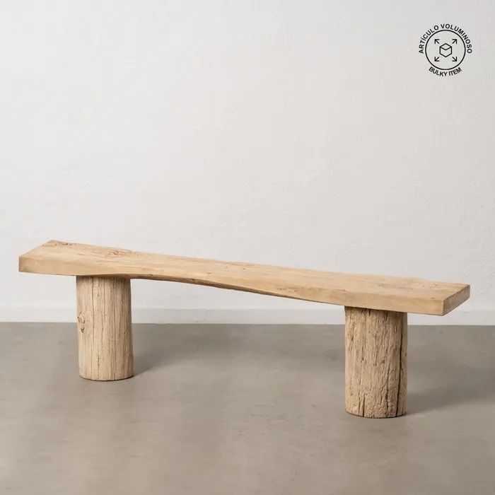 Banco Natural Madera Olmo, 180 X 38 X 50 Cm