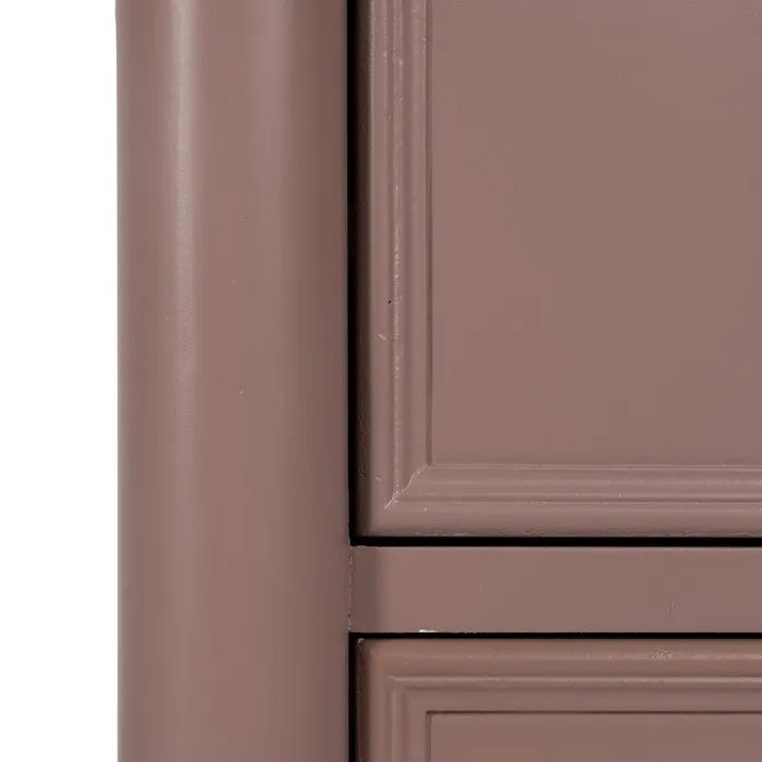 Cómoda Madera Abeto Morado, 80 Cm
