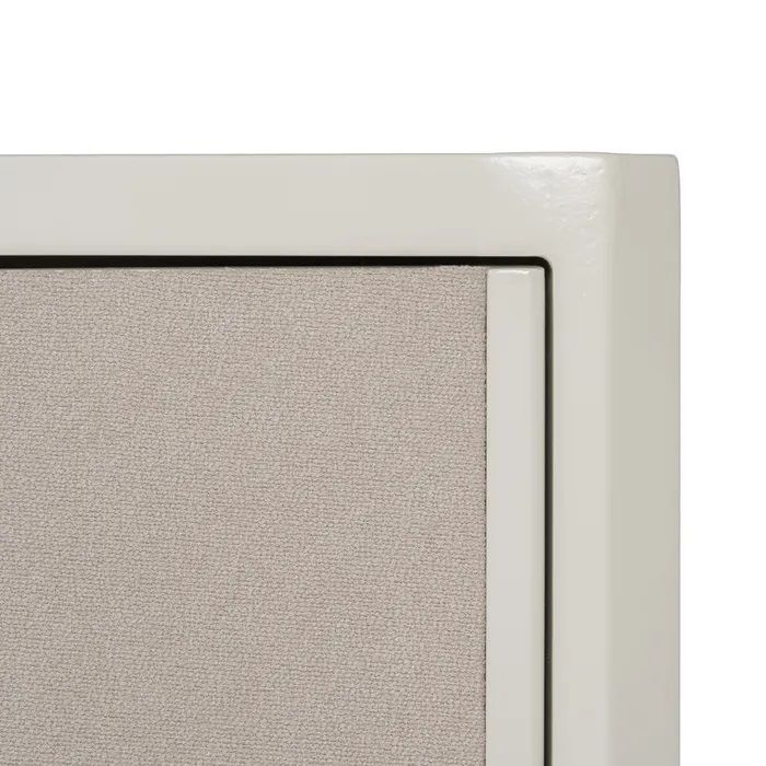 Aparador Blanco-Beige Madera Abeto Madera Fresno, 177 X 40 X 84 Cm