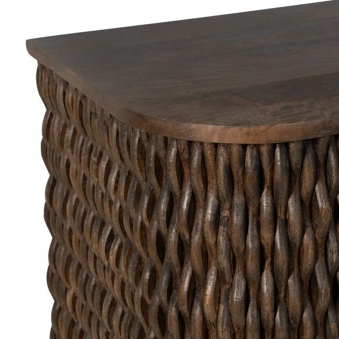 Aparador Madera Mango Marrón, 152 x 41 x 83 Cm