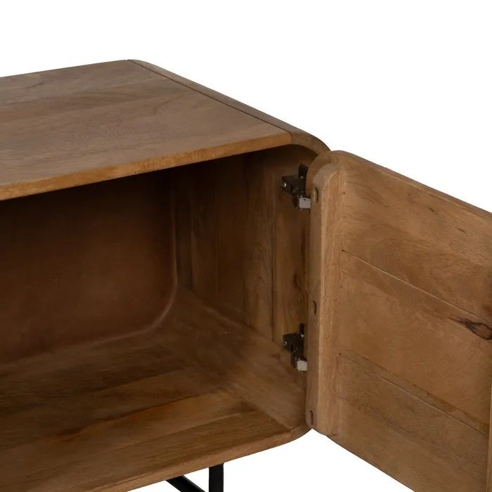 Mueble TV Madera Mango Natural, 160 Cm