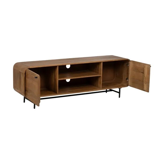 Mueble TV Madera Mango Natural, 160 Cm