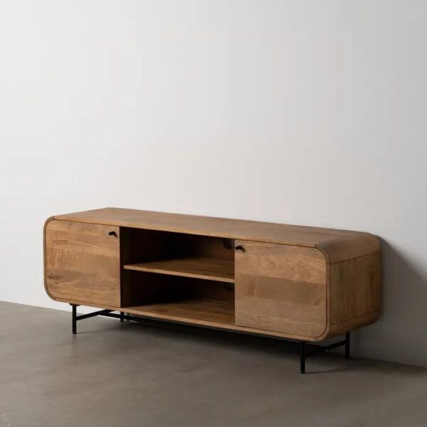 Mueble TV Madera Mango Natural, 160 Cm