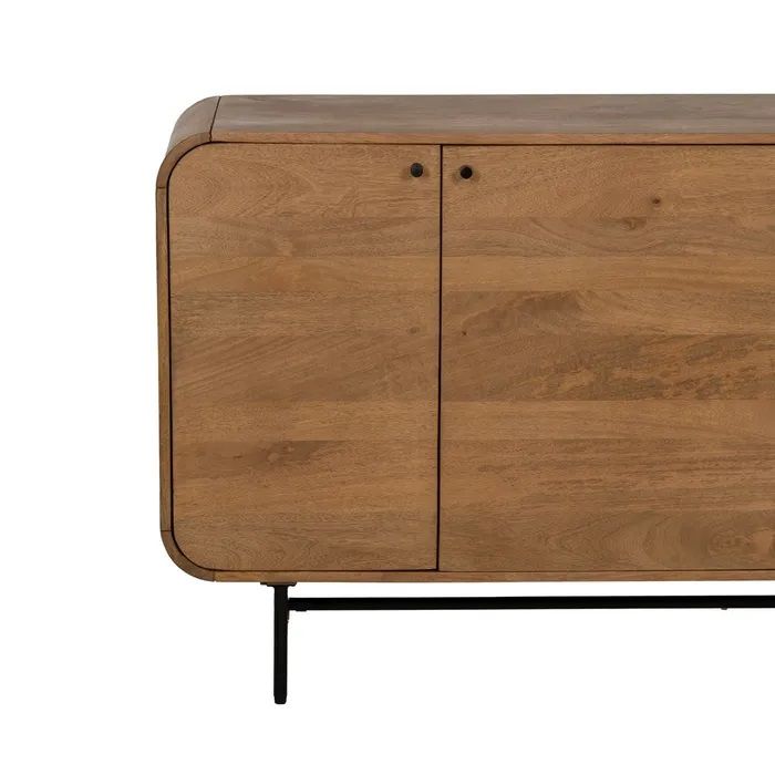 Aparador Madera Mango Hierro, 170 X 40 X 80 Cm