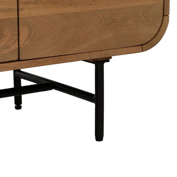 Aparador Madera Mango Hierro, 170 X 40 X 80 Cm