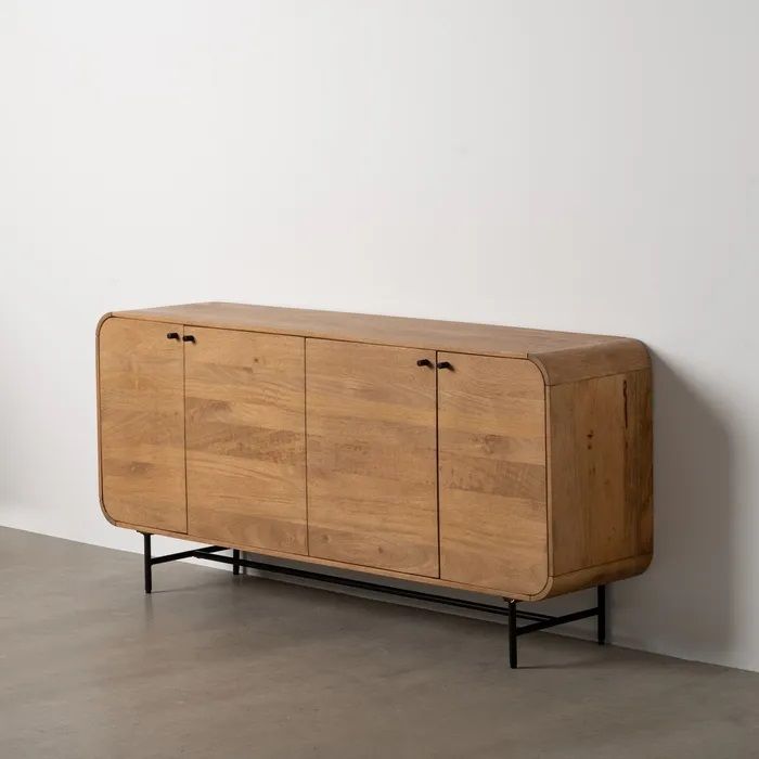 Aparador Madera Mango Hierro, 170 X 40 X 80 Cm