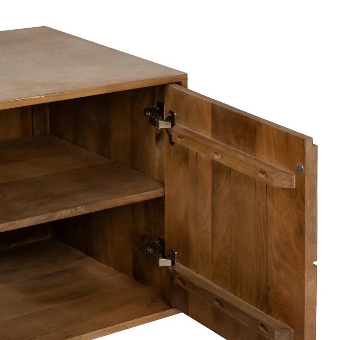 Mueble TV Relieve Madera Mango, 171 X 45 X 62,50 Cm