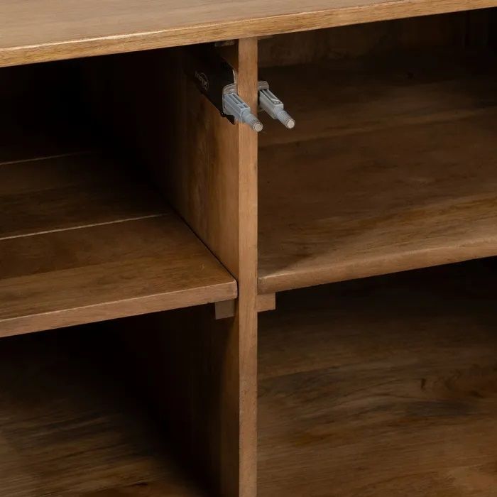 Mueble TV Relieve Madera Mango, 171 X 45 X 62,50 Cm