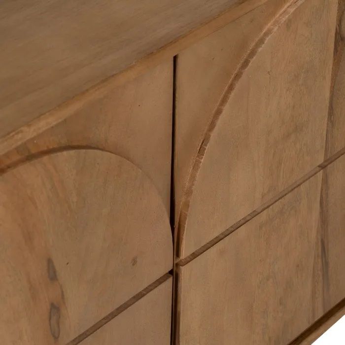 Mueble TV Relieve Madera Mango, 171 X 45 X 62,50 Cm