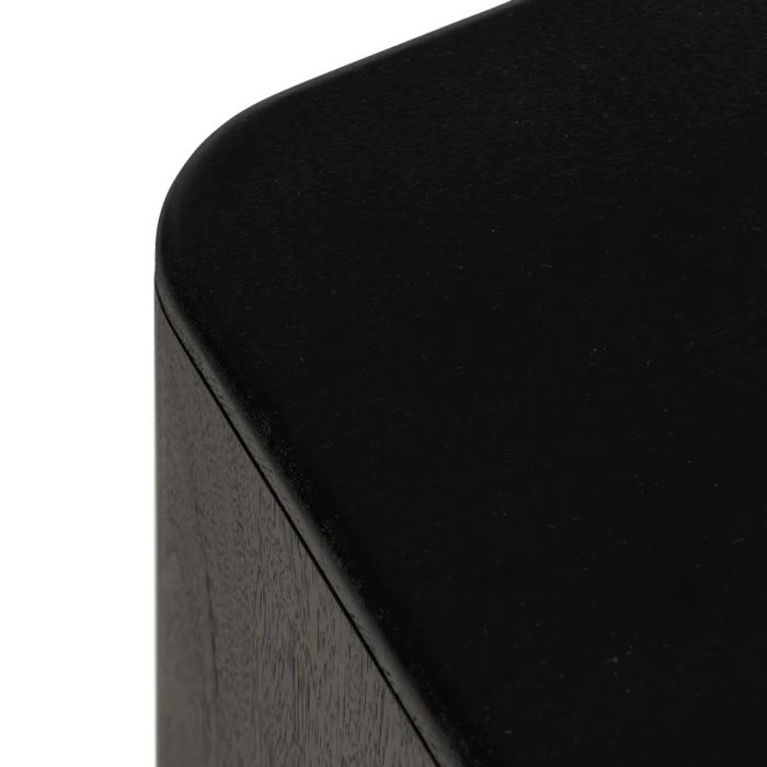 Mueble TV Madera Mango Sheesham Marrón Negro, 160 Cm