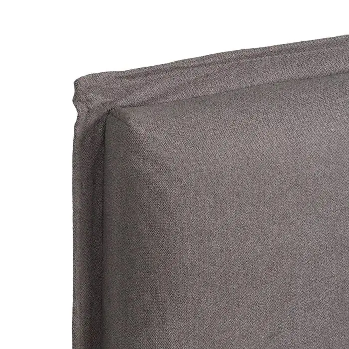 Cabecero Tela Taupe Madera, 160 Cm