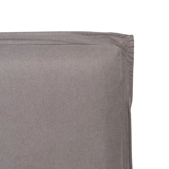 Cabecero Tela Taupe Madera, 160 Cm