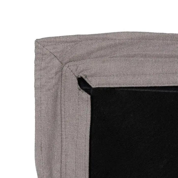 Cabecero Tela Taupe Madera, 160 Cm