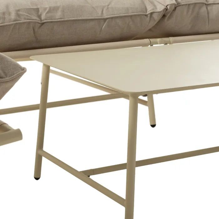 Conjunto Exterior Beige Acero