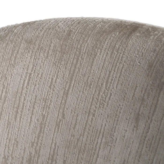 Silla Comedor Tapizado Gris Claro Metal, 58 X 60 X 80'50 Cm