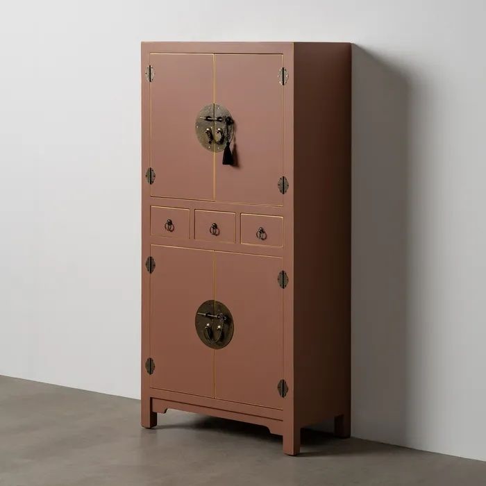 Armario oriental moka 4 puertas