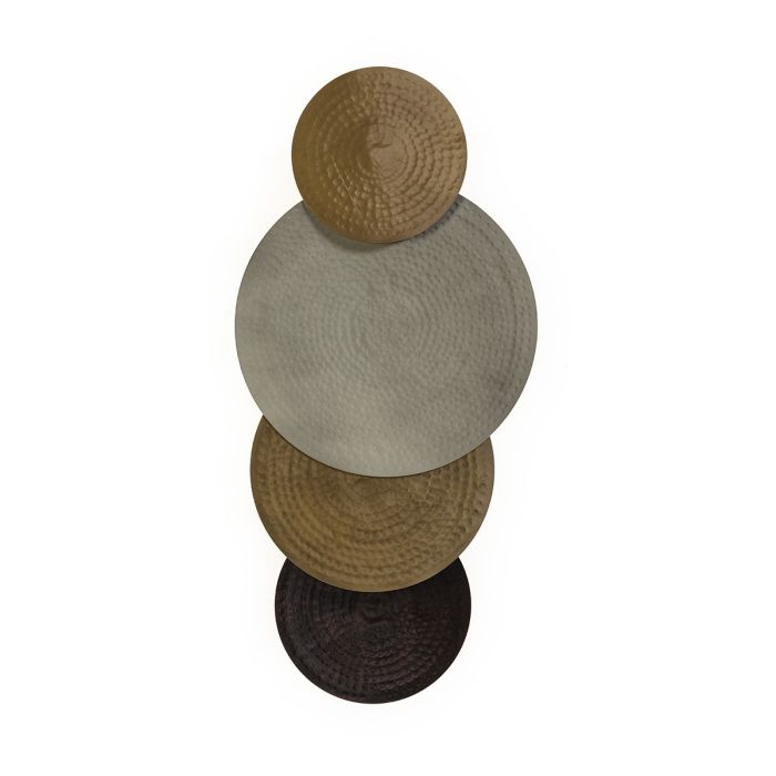 Lámpara de Pared Estilo Moderno Multicolor Metal, 65 Cm