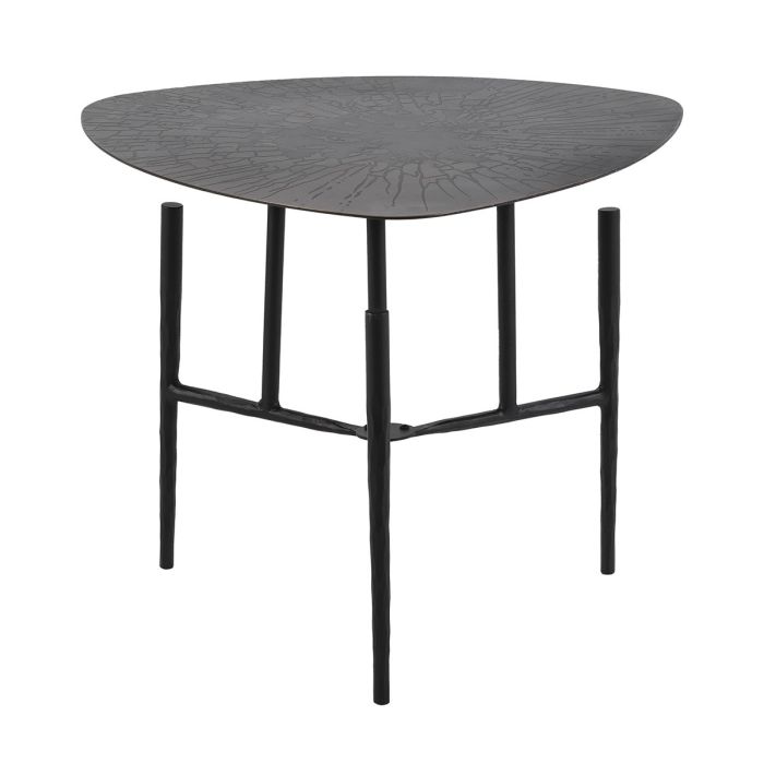 Mesa Auxiliar Triangular Estilo Art Decó, 52 Cm.