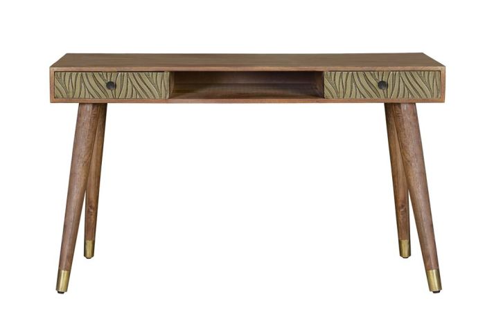 Escritorio madera 2 cajones