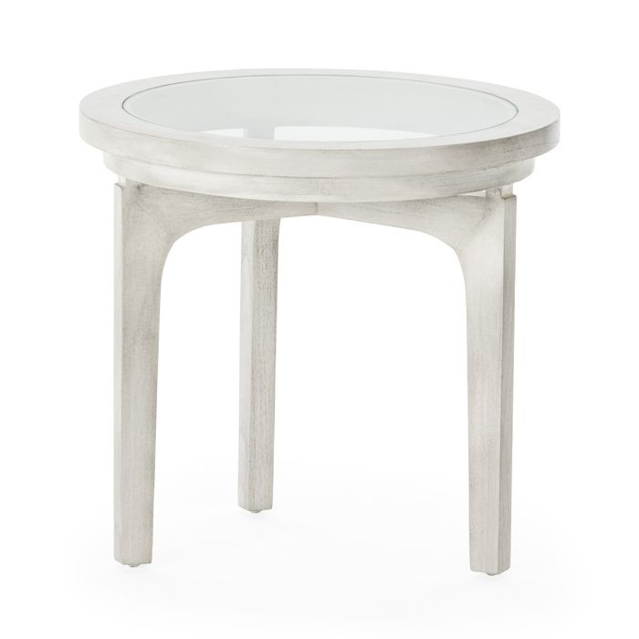 Mesa Auxiliar Gris Velado, 50 Cm