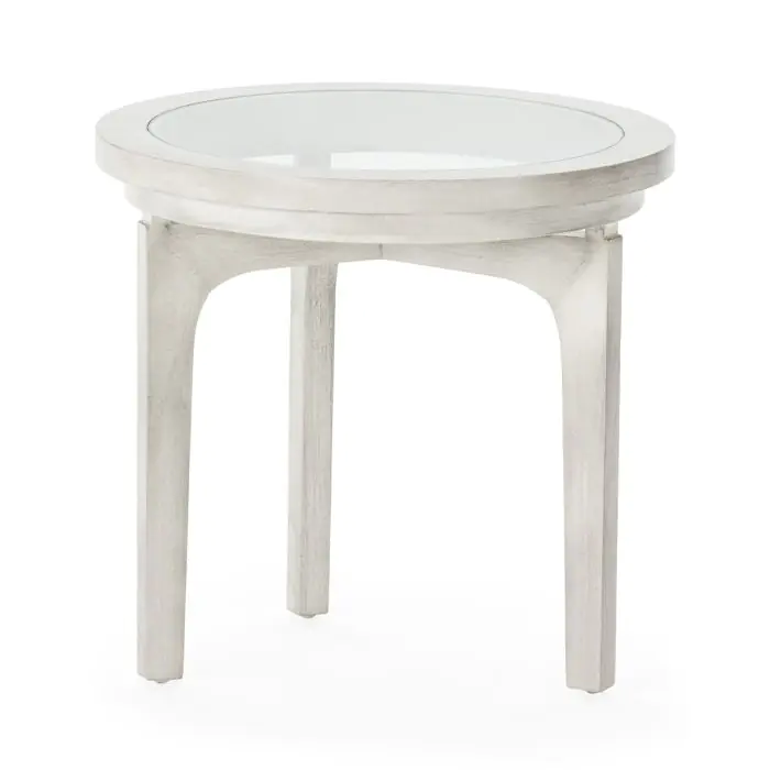 Mesa Auxiliar Gris Velado, 50 Cm