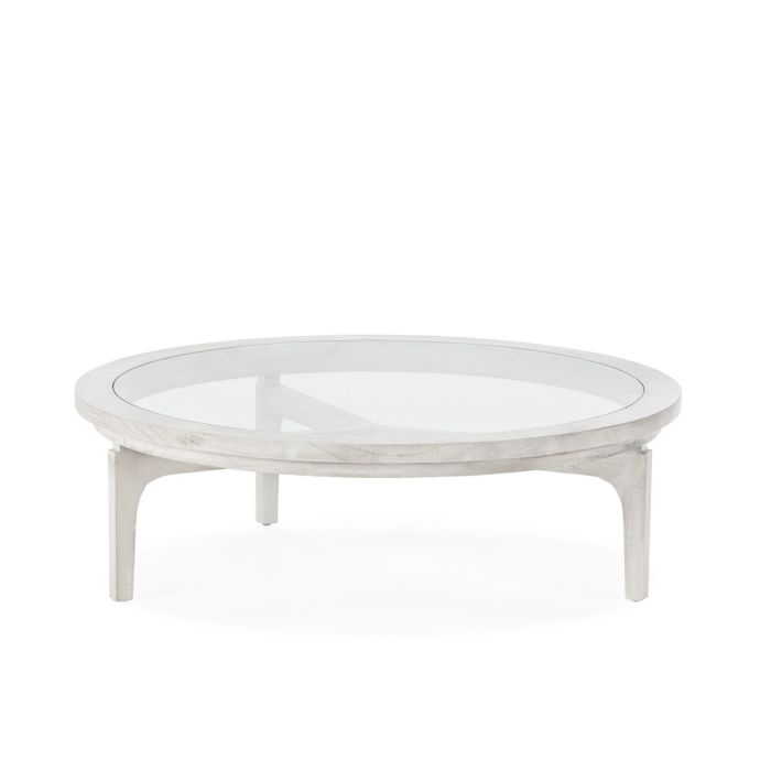 Mesa de Centro Gris Velado, 100 Cm