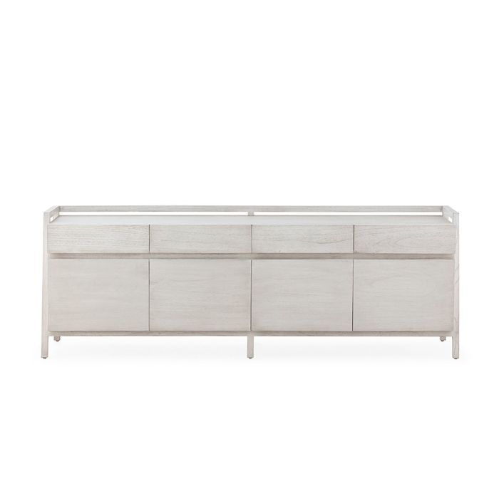 Aparador 180x50x62 Madera de Cedro Gris Velado