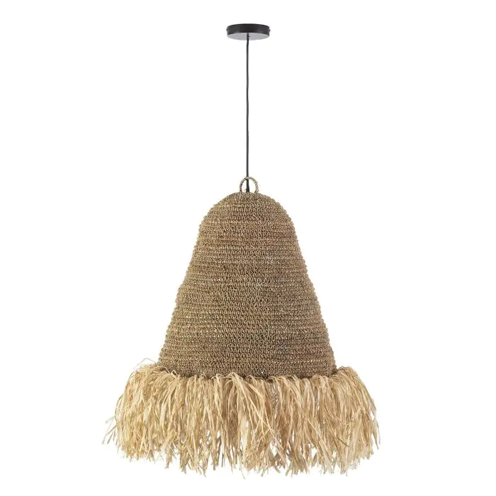 Lámpara de Techo 50X50X52 Sisal Natural
