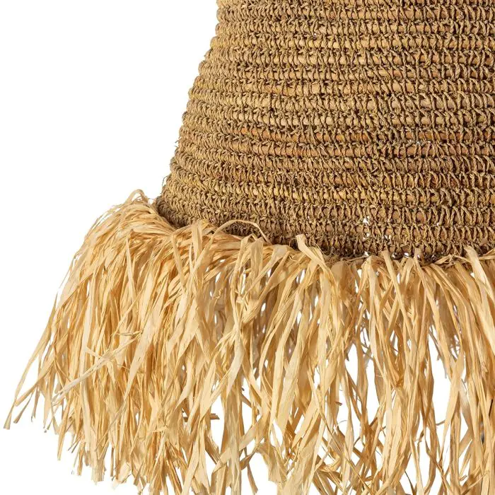 Lámpara de Techo 50X50X52 Sisal Natural