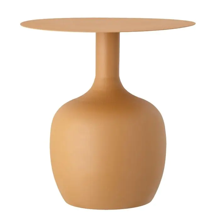 Mesa Auxiliar Ayah Hierro Amarillo, 46 Cm