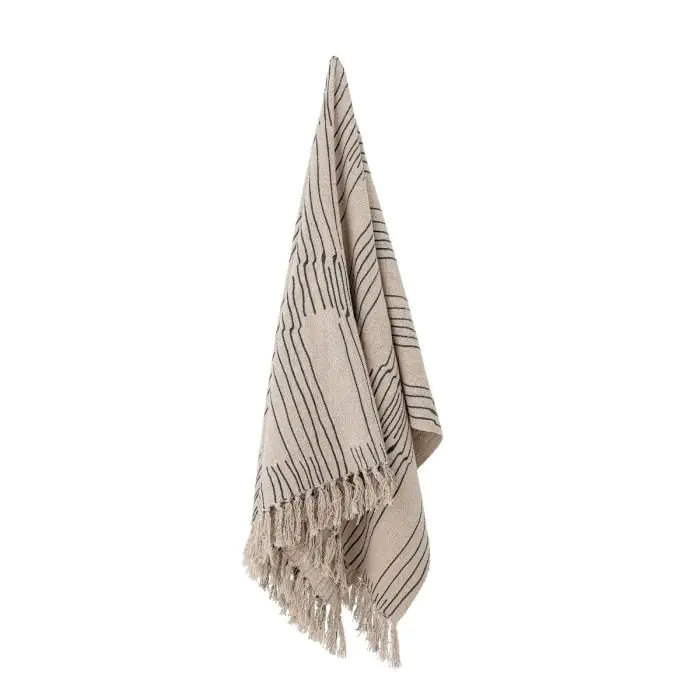 Manta Algodón Reciclado Estampado Naturaleza, 160 Cm