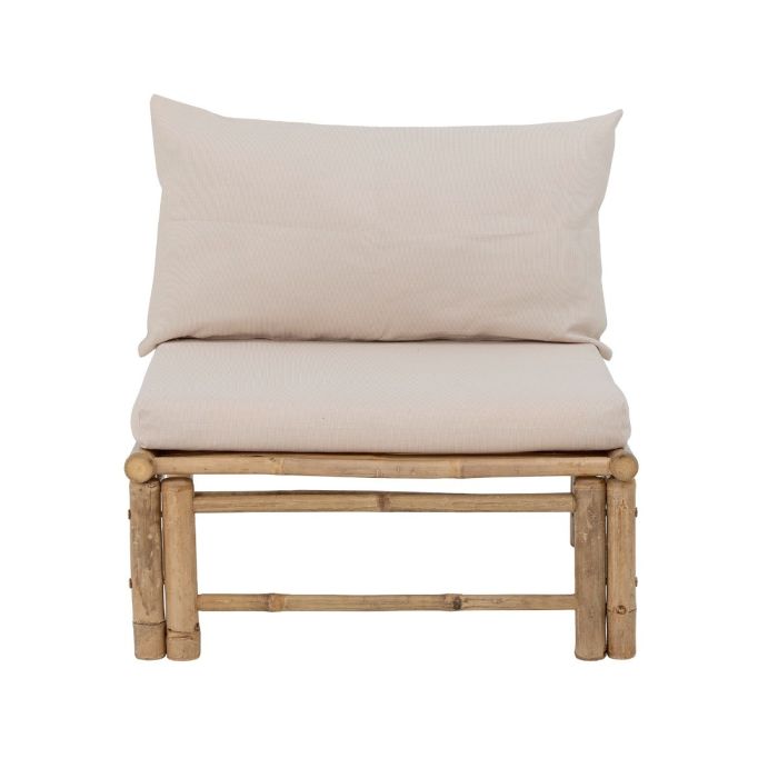 Silla Modular Madera Bambú, 72 Cm