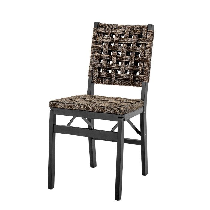 Silla Comedor Jacinto Agua Trenzado, 43'5 Cm
