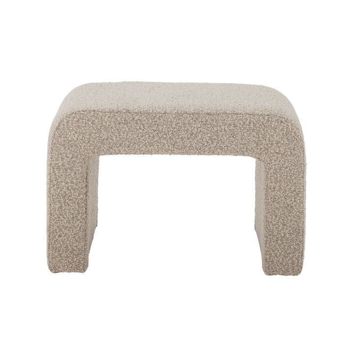 Banco Bobbie Tejido Borreguito, 70 Cm