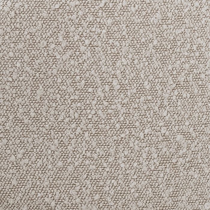Silla Comedor Tejido Bouclé Blanco Metal, 49 Cm