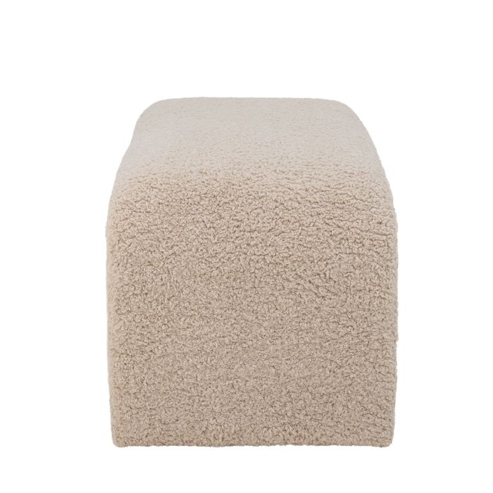 Banco Bobbie Tejido Borreguito, 100 Cm
