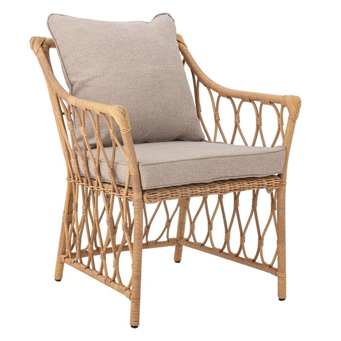 Sillón Jardín con Taburete Belluce 