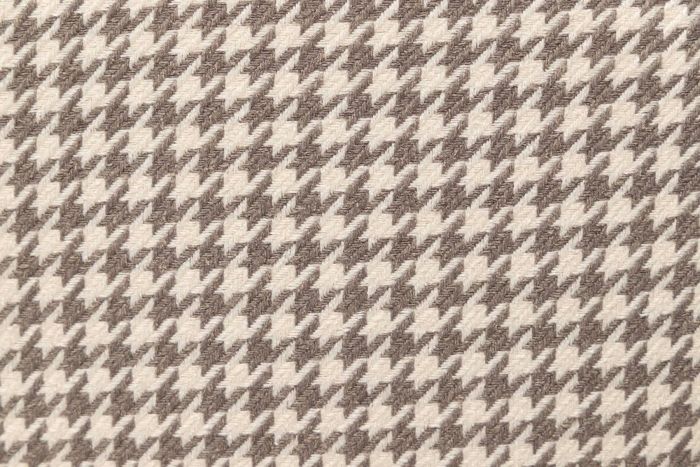Sillón Estampado Blanco Marrón Terciopelo Amarillo Madera Roble 68x78x75 Cm