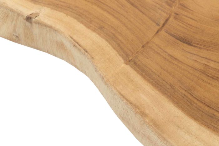 Mesa Centro Madera Nogal Natural, 100x70x43 Cm