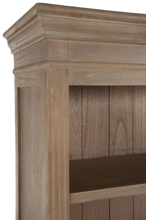 Librería Con Escalera De Estilo Francés , Natural 200 Cm