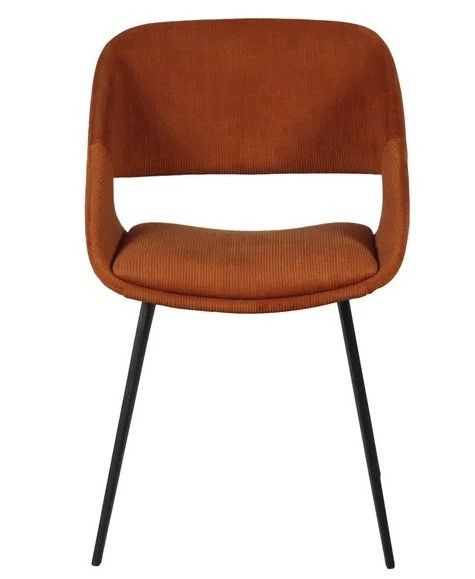 Silla Comedor Ada Moderna color Teja, 51 Cm