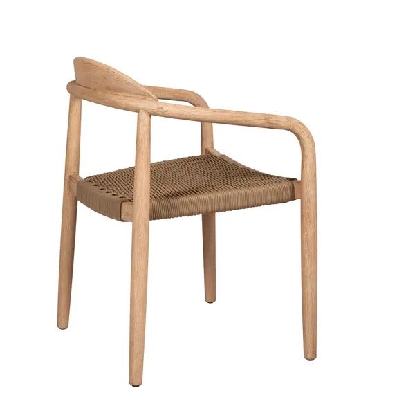Silla Comedor Eucalipto Cuerda Color Arena, 57 Cm