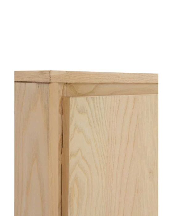 Aparador 4 Puertas Fresno Patas Madera Mango, 177 Cm