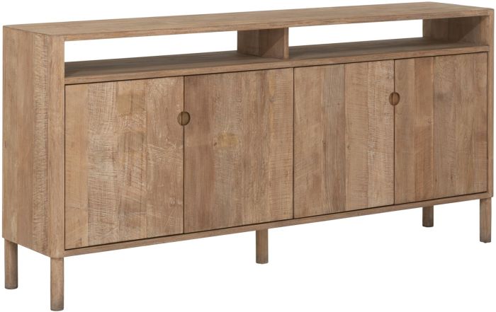 Aparador en madera de teca reciclada natural 190 cm