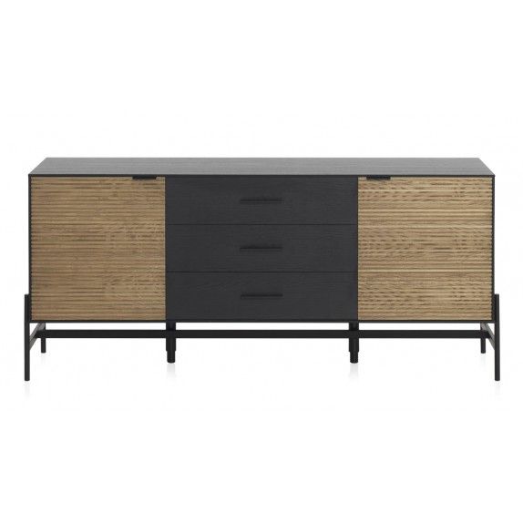 Buffet Salón Chapa Madera Fresno