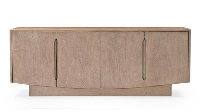 Aparador nórdico moderno madera 4 puertas