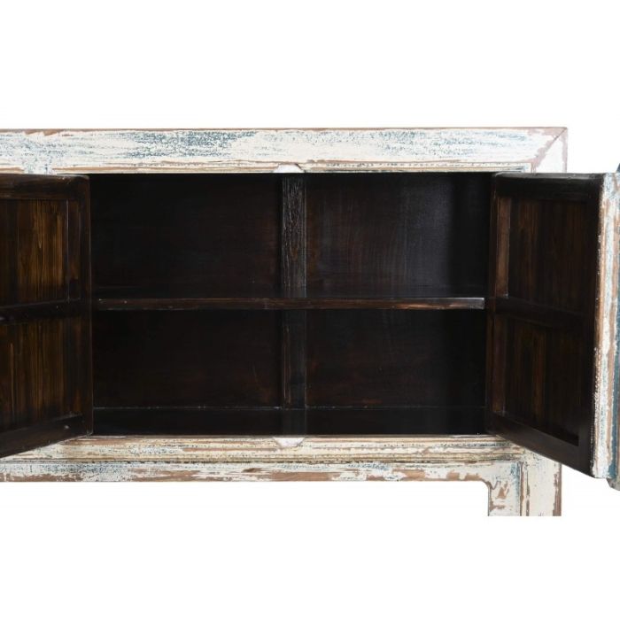 Aparador Madera Olmo Color Crema Envejecido, 145 Cm